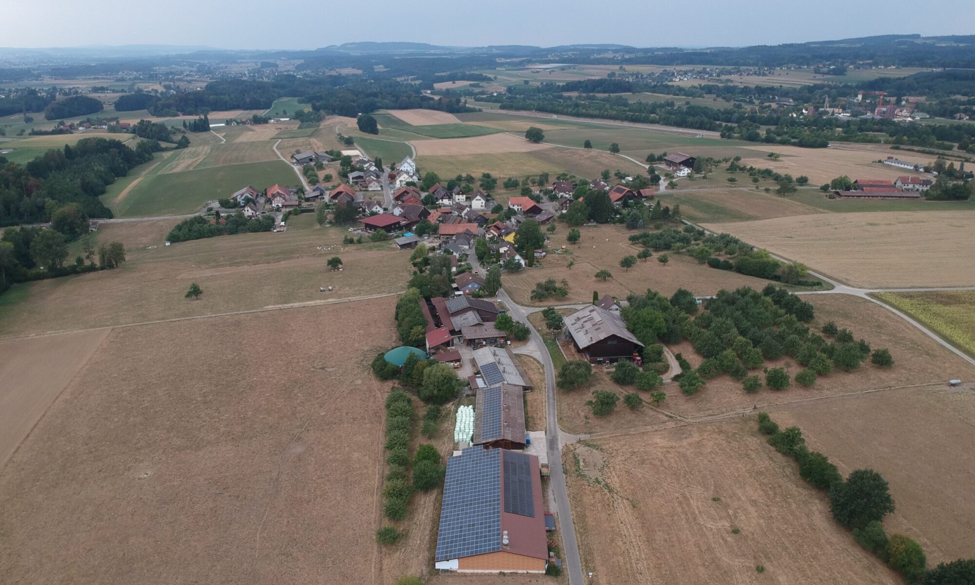 Luftaufnahme Wagerswil